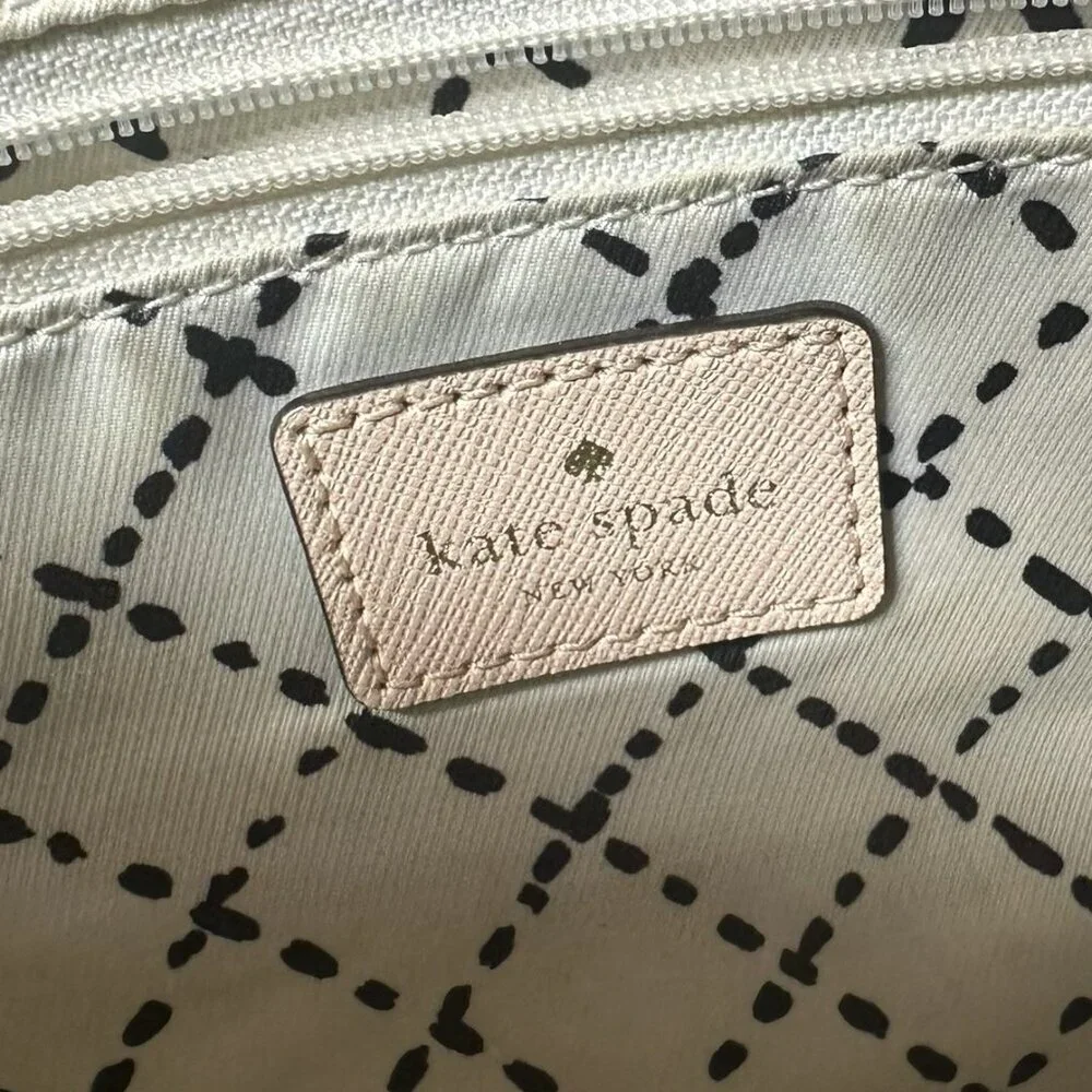 Kate Spade Cove Street Colorblock Pippa Crossbody in Soft Resetta Pink Black - Picture 11 of 12